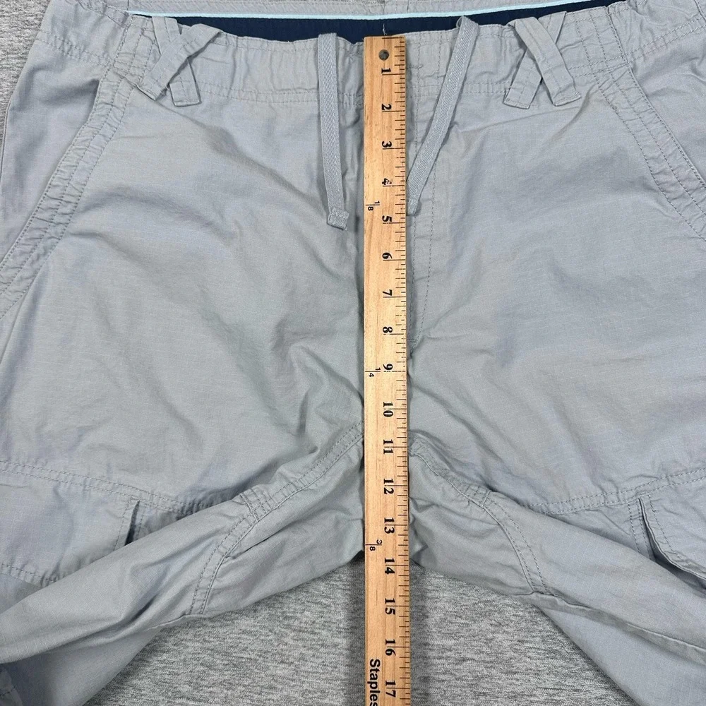 Nike Jordan Cargo Shorts Mens 36 Gray Ripstop Drawstring MJ 23 Outdoor STAINS